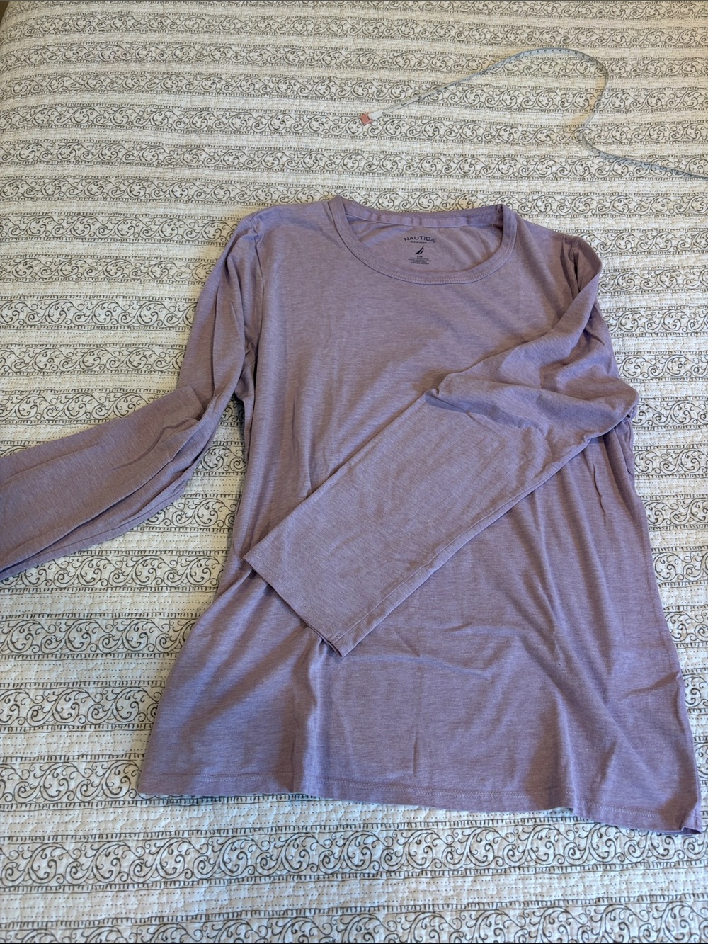 Nautica Mauve Long-Sleeve Women's sleepwear